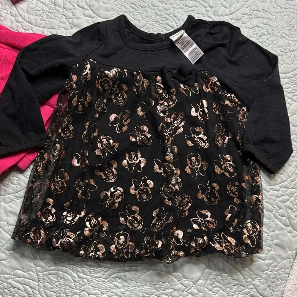 12-18M Disney Minnie, mouse housecoat, dresses, bathing, suit, shirts, onesie - Picture 11 of 16